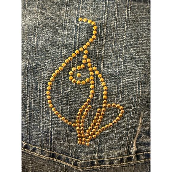 Vintage Y2K 2000`s Baby Phat Jeans Size Womens 9 - Picture 1 of 9